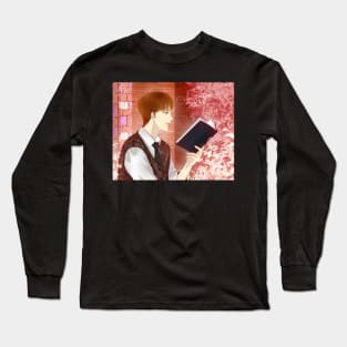 Reading Book Long Sleeve T-Shirt